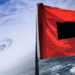 Storm warning flag