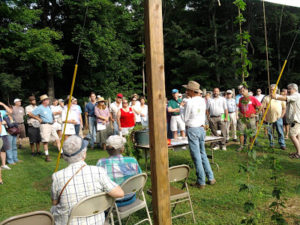 Cover photo for Early Southeastern Hops Growing Activities