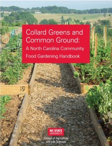 Cover photo for Community Food Gardening Handbook