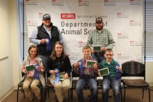 Cover photo for McDowell Livestock Judging Team Compete at NC State Fair Contest