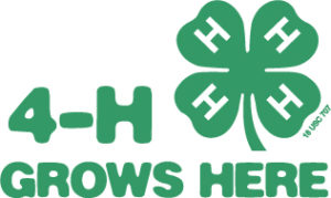 4-H Grows Here Logo