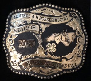 Cover photo for 2020 NC 4-H Virtual State Horse Judging Contest Winners