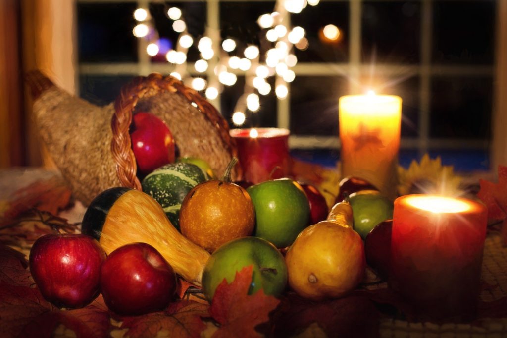 Gourds and fruit