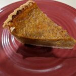 pumpkin pie slice made from candy roaster