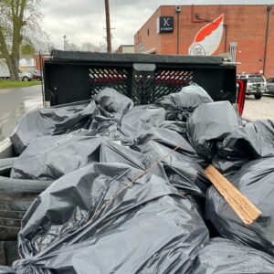 Old fort litter pick up day