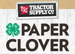 4-H Paper Clover Campaign logo