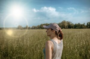 Woman in Field